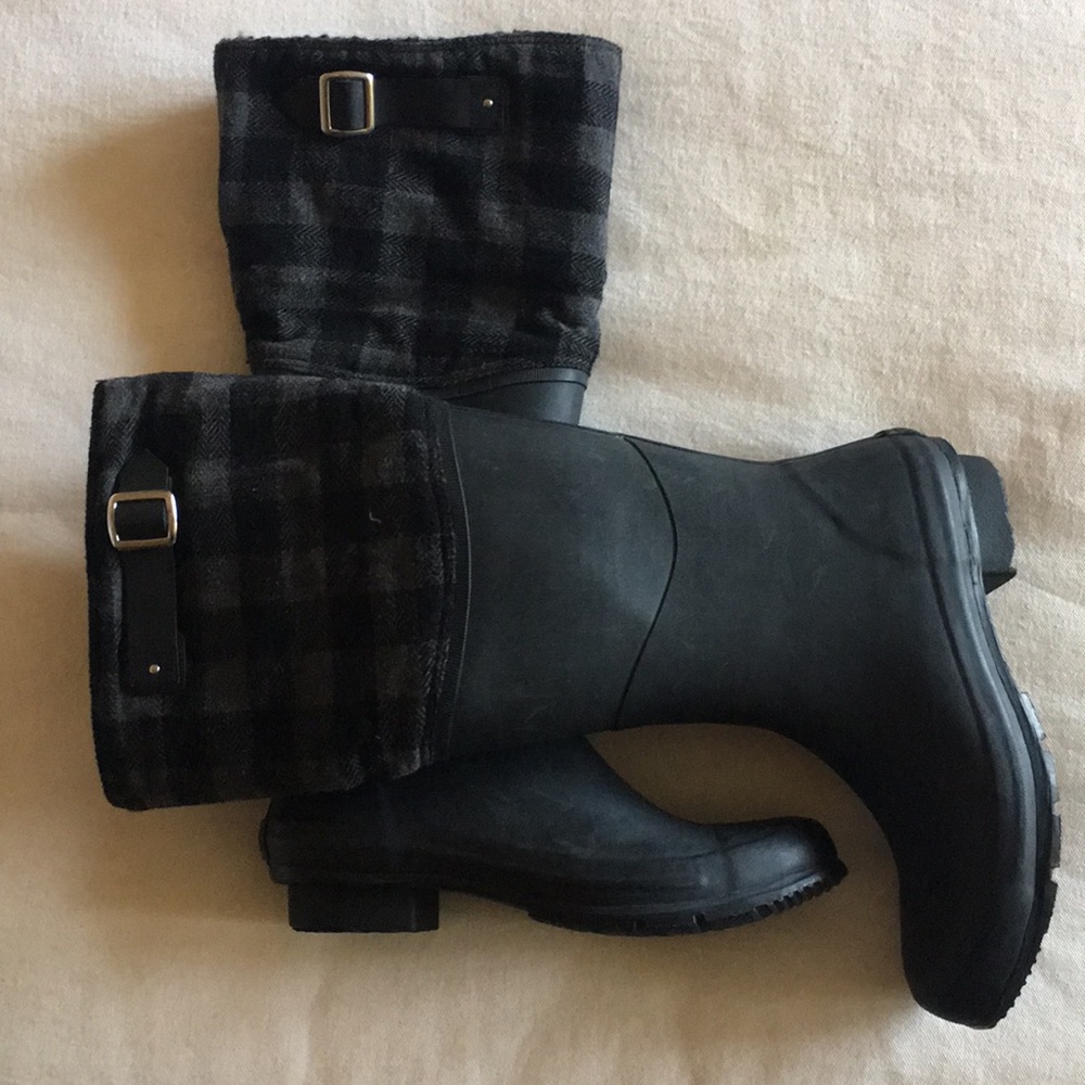 Ladies rubber boots